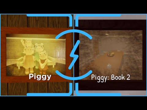 Piggy Book 1 End Credits Vs. Piggy Book 2 End Credits!