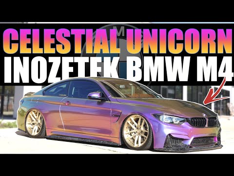 World's Rarest Vinyl Wrap on BMW M4 (Inozetek Celestial Unicorn)