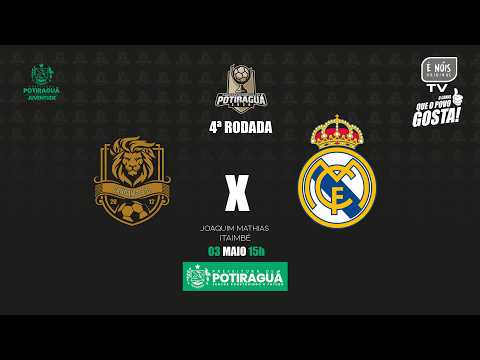 CANDANGO X REAL MADRID - CAMPEONATO DE POTIRAGUÁ 2026 - É NÓIS ORIGINAL