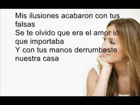 Jennifer Lopez  Que Hiciste (with lyric) Espanol
