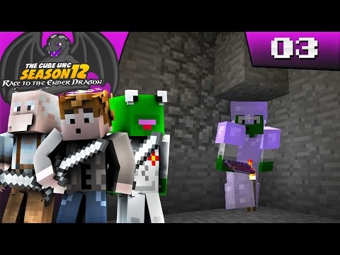 Minecraft: Cube UHC Season 12 - Episode 3 - ENCHANTING