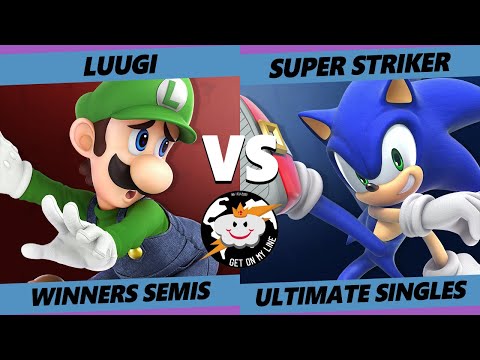 GOML Online 2021 Winners Semis - Luugi (Luigi) Vs. Super Striker (Sonic) SSBU Ultimate Tournament