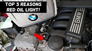 TOP 3 REASONS WHY RED OIL LIGHT IS ON BMW