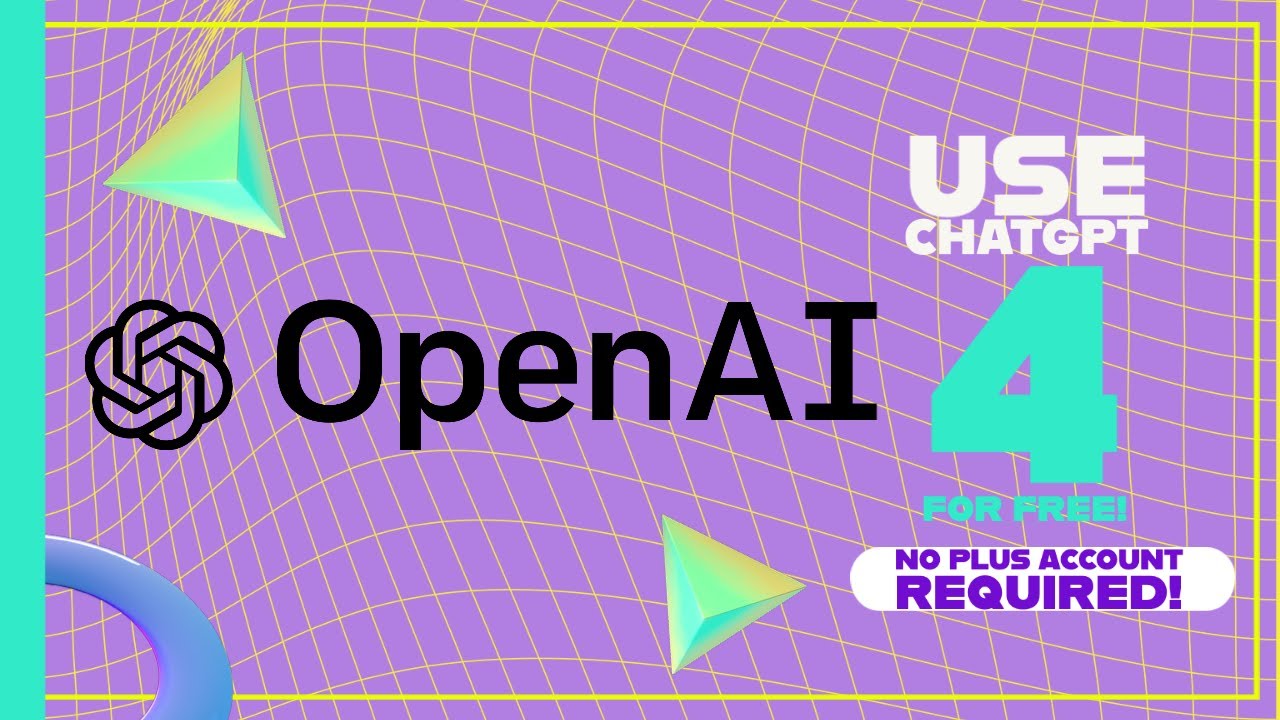 How to use #ChatGPT 4 for FREE without a Plus account or 3rd party tool