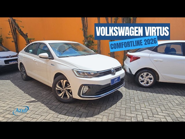 Vídeo VOLKSWAGEN VIRTUS 1.0 200 TSI COMFORTLINE AUTOMÁTICO