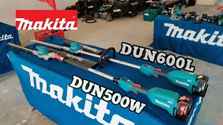 DUN500W and DUN600L Makita Cordless Pole Hedge Trimmer 18V