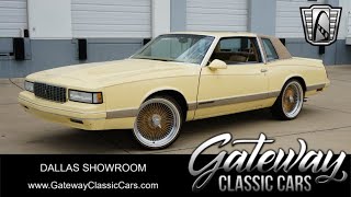 Video Thumbnail for 1988 Chevrolet Monte Carlo LS