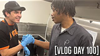 I SPENT MY 25th BIRTHDAY AT WORK! [vlog day 100]