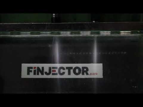 0280158333 With Bottom Adapter VS No Bottom Adapter Spray Shape Test