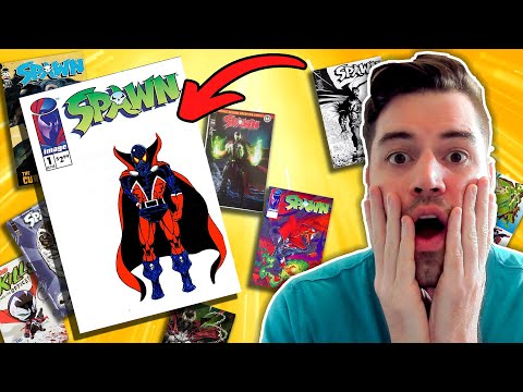 Top 50 IMPOSSIBLE To FIND Spawn Comic Books