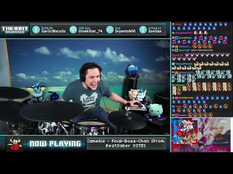 The8BitDrummer plays Final-Boss-Chan by Camellia [From BeatSaber OST5]