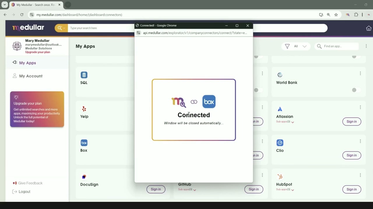 Medullar tutorial - Connect & Search thumbnail