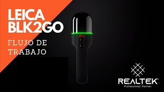 Escáner láser Leica BLK2GO - Flujo de trabajo completo