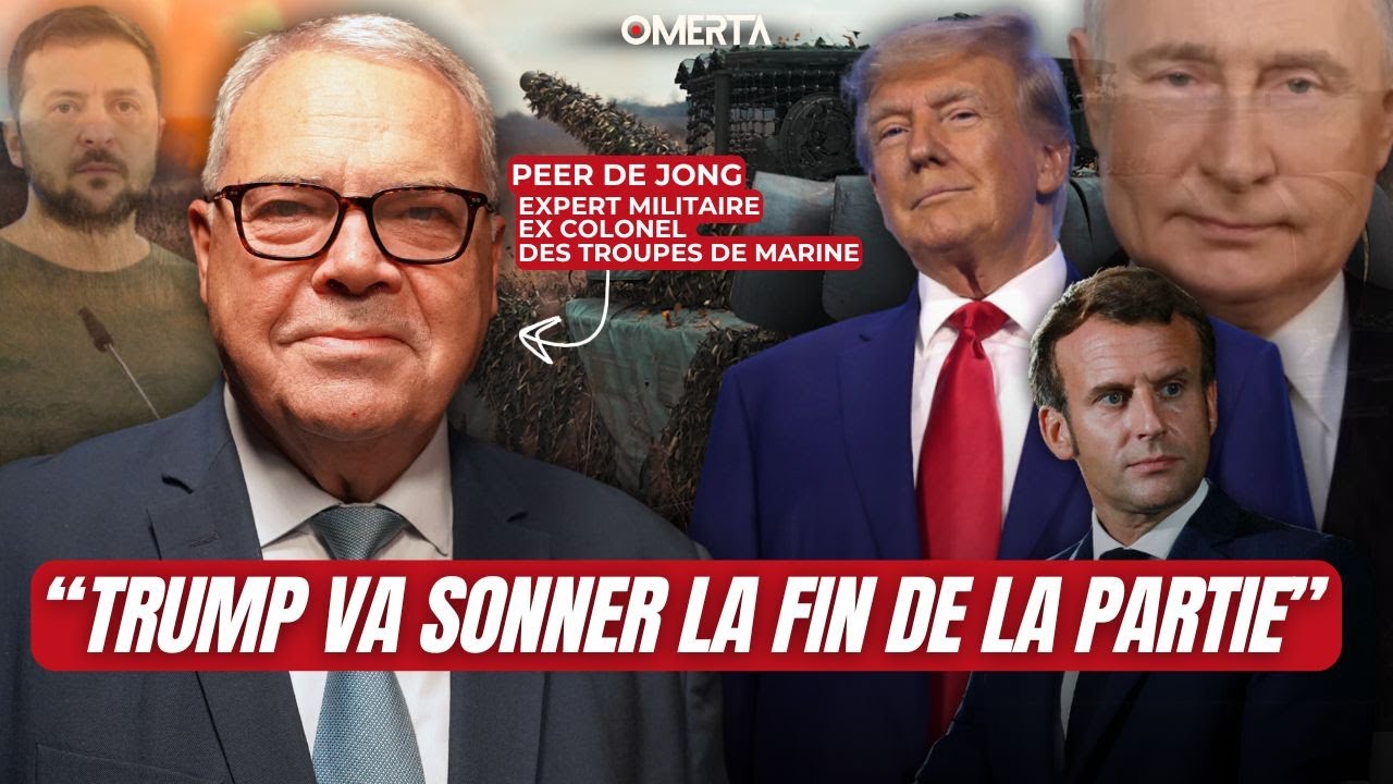 PEER DE JONG:"TRUMP VA SONNER LA FIN DE LA PARTIE."