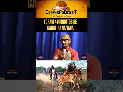 Vaqueiro Robinho de Caraubas PB #podcast #vaquejada #pegadeboi