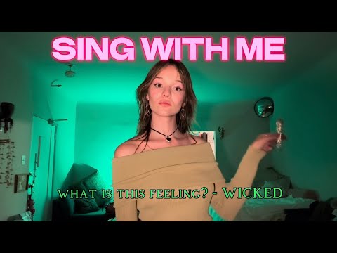 what is this feeling? but if i wrote elphaba’s harmony (you sing as galinda!)