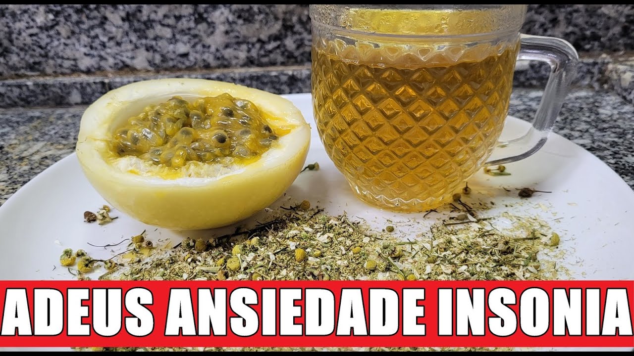 🔴CHÁ CALMANTE MISTURE MARACUJA E CAMOMILA REDUZ SINTOMAS DA ANSIEDADE FAZ DORMIR A NOITE TODA