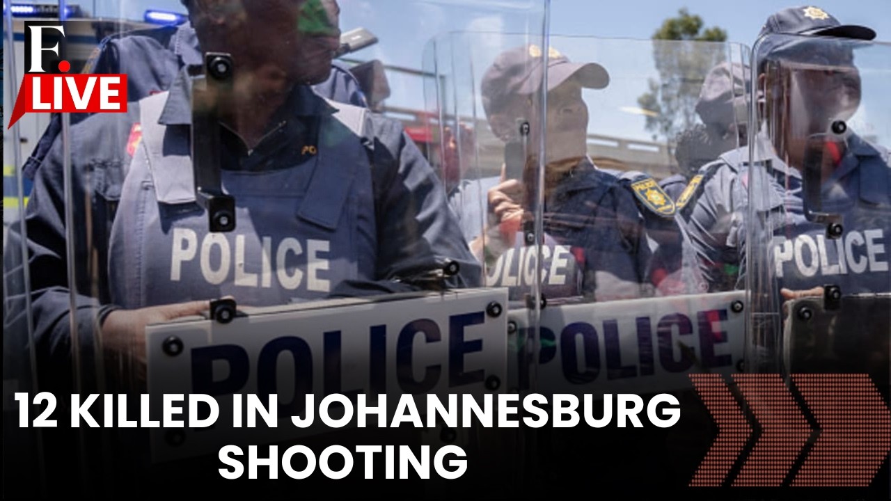 SOUTH AFRICA SHOOTING LIVE | 12 Killed in Johannesburg Mass Shooting; Massive Manhunt Underway
