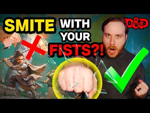 The Radiant Pugilist: An Unarmed Smiting Build | D&D 5.5E 2024