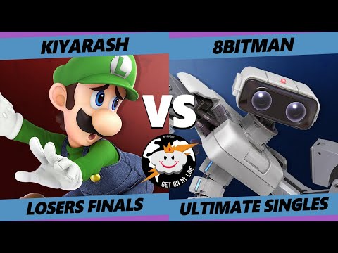 GOML Online 2021 Losers Finals - 8BitMan (ROB) Vs. Kiyarash (Luigi) SSBU Ultimate Tournament