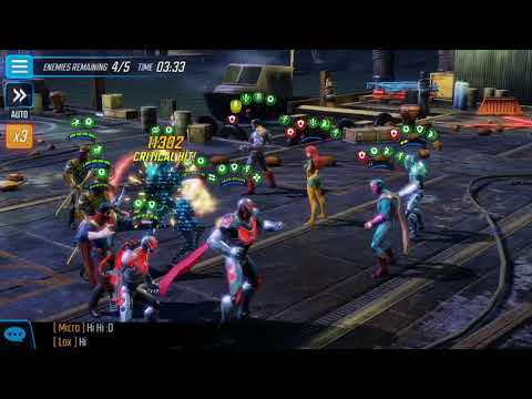 MSF Marvel Strikeforce Arena Ultron Phoenix crushing team variation 2 mystic