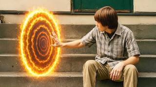 Garoto descobre PORTAL do TEMPO em casa e PULA DENTRO DELE, retornando 30 ANOS DEPOIS