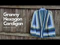 How To Crochet A Granny Hexagon Cardigan Step By Step Beginner Friendly