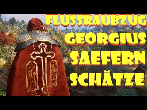 ✨ Flussraubzug ✨ SAEFERN ✨ Georgius Rüstung ✨ Armschienen + Hose ✨ Fundorte ✨ Schätze ✨ AC Valhalla