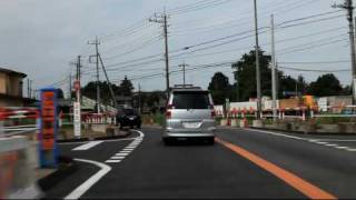 preview picture of video '桶川の県道12号～城山公園～市道15号'
