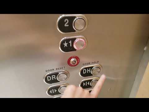 It's Back!! Montgomery (mod. by Kone/CKG) Hydraulic Elevator at Walmart, Metrotown in Burnaby BC