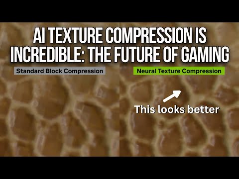 Neural Texture Compression - Better Looking Textures & Lower VRAM Usage for Minimal Performance Cost