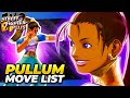 PULLUM PURNA MOVE LIST Street Fighter EX2 Plus SFEX2P