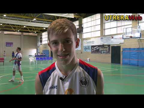 ENTREVISTAS BALONCESTO CADETE MASCULINO CLUB BALONCESTO UTRERA 67 - 3 CERO 5  MÁLAGA 19