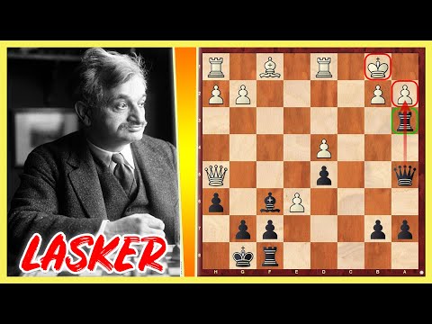 The brilliant tower moves of Emanuel Lasker || Pillsbury vs. Emanuel Lasker || St. Petersburg 1896