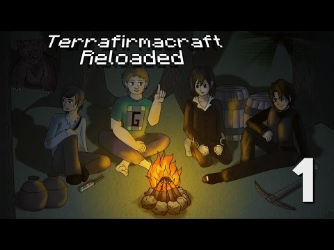 Terrafirmacraft Reloaded w/ Mindcrack 001 - Confused beginnings