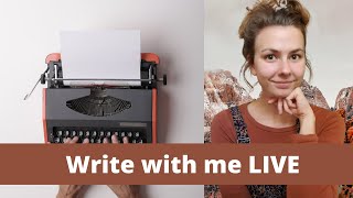 Write with me LIVE