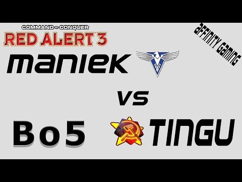 Maniek[A] vs Tingu[S] Bo5 Game #2 - Red Alert 3