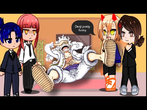 ChainsawMan react to Denji as Luffy from One piece 1/?