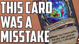 This card was a misstake | Hearthstone Battlegrounds