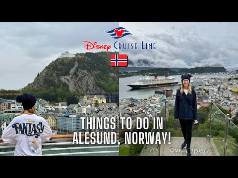 Alesund, Norway 🇳🇴 Things to Do! Fjellstua Hike Aksla Viewpoint l Disney Norwegian Fjords Cruise DCL