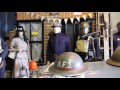 Taking the place of a couple of the Essex Fire Museum's mannequins for the day to the amusement of the visiting children Taking the place of a couple of the Essex Fire Museum's mannequins for the day to the amusement of the visiting children