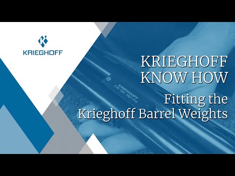 Krieghoff Know How - Fitting the Krieghoff Barrel Weights