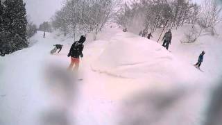 preview picture of video 'Happo one, Hakuba, Japan Snow Trip 2015   Day 1   03 - GoPro Hero4 Silver'