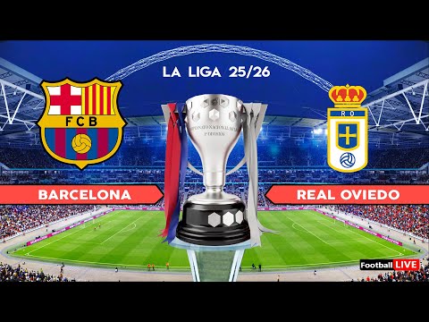 Barcelona vs Real Oviedo - La Liga 25/26 | Full Match All Goals | Simulation PES