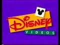 UK VHS Opening The Aristocats 1995 V2