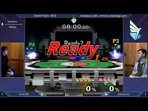 MMOM Bi-Monthly 10 SSBM - Crush [W] (Fox) vs. dudutsai [L] (Jigglypuff) - Melee GF