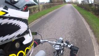 preview picture of video 'Monster Energy Dax Skyteam 50cc ✖ GoPro HD Hero 2 + helmet mount'