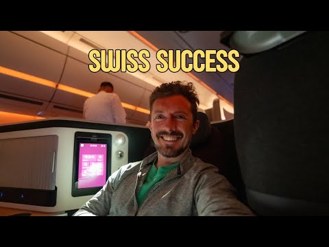 Europe's Best New Business Class? SWISS A350 Boston – Zurich