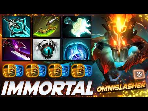 JUGGERNAUT OMNISLASHER - Dota 2 Pro Gameplay [Watch & Learn]