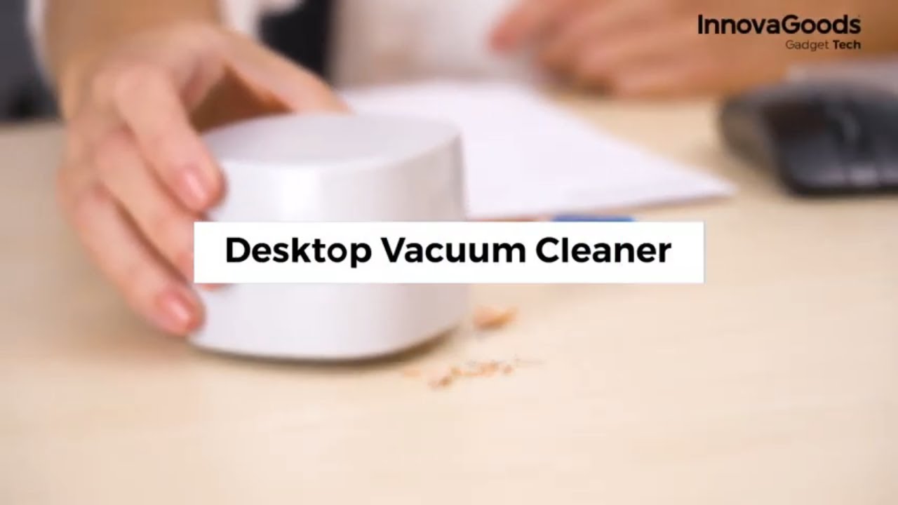 Mini nešiojamas stalo dulkių siurblys Micuum InnovaGoods Gadget Tech